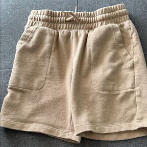 Tan Casual Shorts